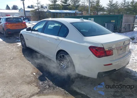 2014 BMW Alpina B7 xDrive from USA, damaged, VIN WBAYF8C51ED652744